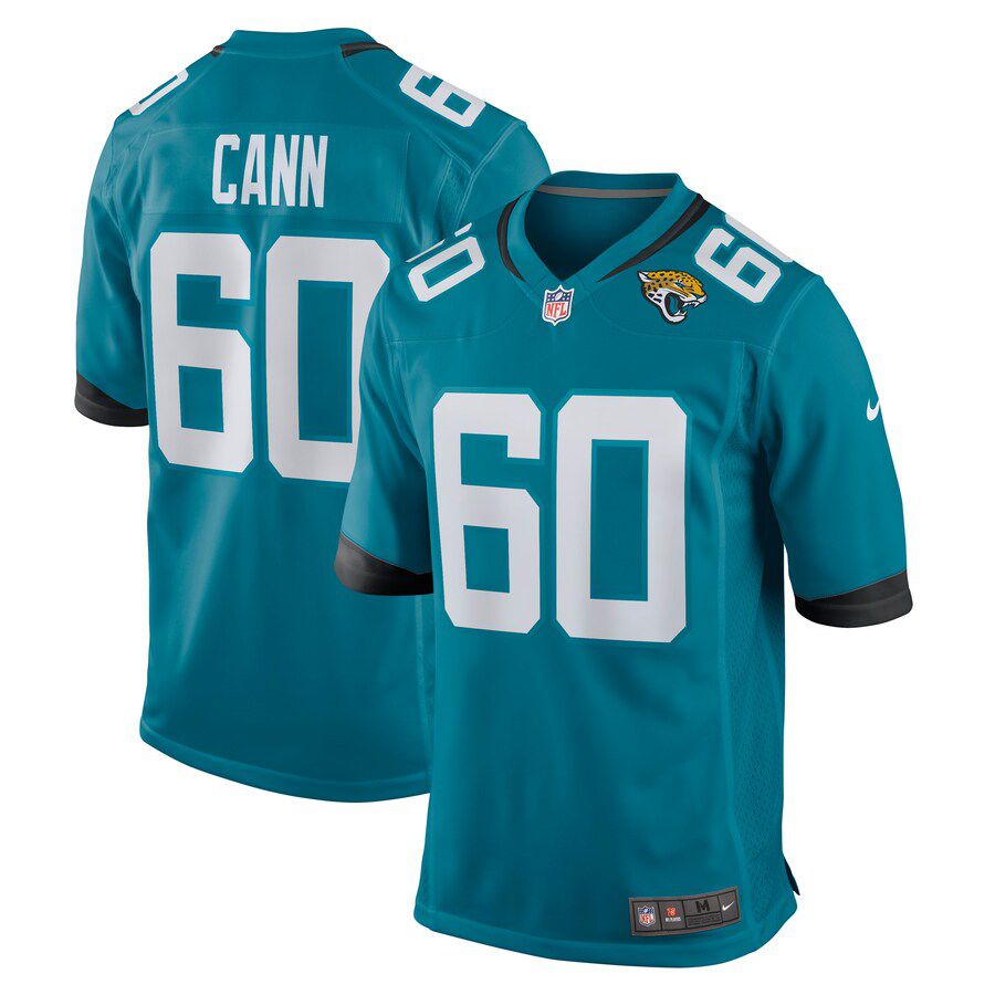 Men Jacksonville Jaguars 60 A.J. Cann Nike Green Game NFL Jersey